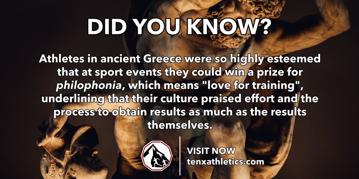 EMBRACE THE PROCESS 🙌🏽🏆 

Source: ‘Lift’ - D. Kunitz 

#AncientGreece #Athletes #TrustTheProcess