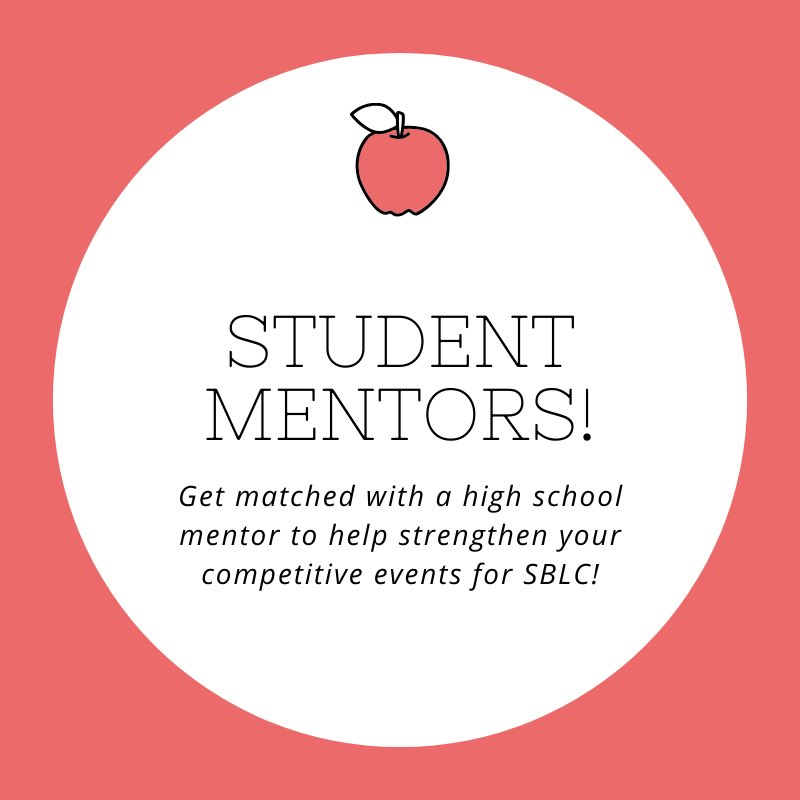 wafbla's tweet photo. A new initiative by WAFBLA! 
Fill out the form on the state website to get matched with a student mentor to help you prepare and improve your event work for SBLC!
https://t.co/2Kdmth72pb https://t.co/L4ahYkUkF6