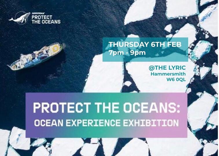 *EVENT THIS THURSDAY* Please come to our exhibtion and see the beauty of our oceans. We must act now and create ocean sanctuaries to save our beautiful blue planet. All are welcome! #GlobalOceansTreaty #protecttheoceans #greenpeace #activism #environmentalism @GreenpeaceUK