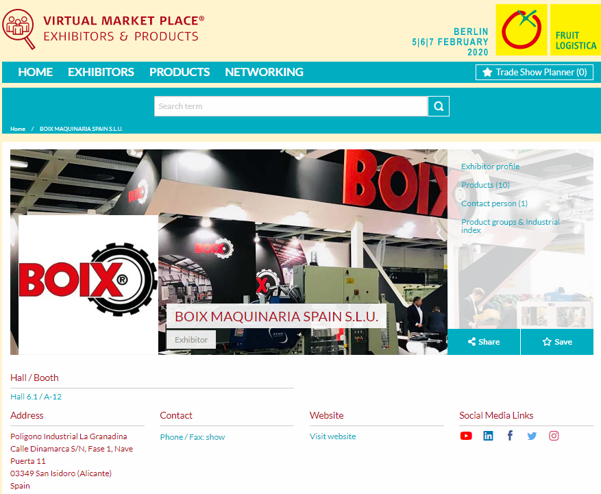 Everything is ready to start at Fruit Logistica Berlin! don`t forget to visit us at Hall 6.1/A-12, for more information check our Virtual Market Place profile: hubs.ly/H0mJcFT0