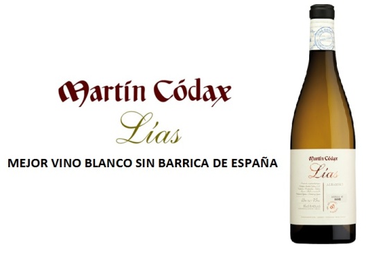 ComerACiegas's tweet photo. El vino "LÍAS" de #MartínCódax seleccionado por los @periodistasvinos como "𝐞𝐥 𝐦𝐞𝐣𝐨𝐫 𝐯𝐢𝐧𝐨 𝐛𝐥𝐚𝐧𝐜𝐨 𝐬𝐢𝐧 𝐛𝐚𝐫𝐫𝐢𝐜𝐚 𝐝𝐞 𝐄𝐬𝐩𝐚𝐧̃𝐚 del año 2019.

No te pierdas la cata que realizamos de este #DoAlbariño
🔊➡️https://t.co/a4E2I0c4ro

#Galicia #España #vinos https://t.co/DIqHmNS27n