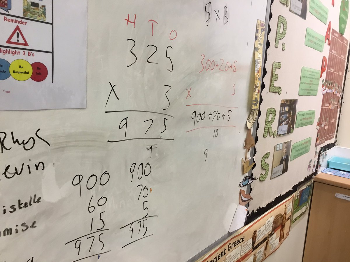 InspirationsStm's tweet photo. Some of the Inspirtations and @HotshotsStm are spending time looking at short multiplication using concrete resources. We know what happens when exchanging to regroup number #stmMaths #stmMultiplication #stmConcreteMaths #stmPlaceValue https://t.co/VqTVBtofJs