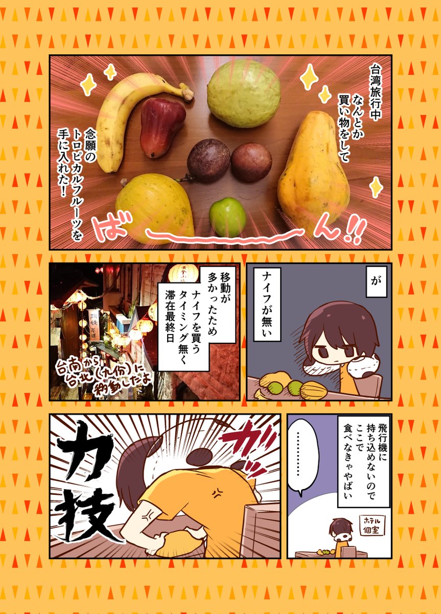 台湾旅行日記3☀ ～トロピカルフルーツ実食編～ 