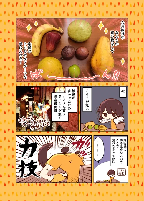 台湾旅行日記3 ～トロピカルフルーツ実食編～ 