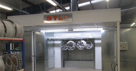 SprayboothTech's tweet photo. Process up to 80 wheels in an eight-hour shift.

Read more about our specialist alloy wheel powder coating plant- https://t.co/0EyAJpDTYP 

#AlloyWheel #bodyshop #auto #automotive #spraybooth #UKmfg #engineering #car #productivity https://t.co/qlbKoqDk67