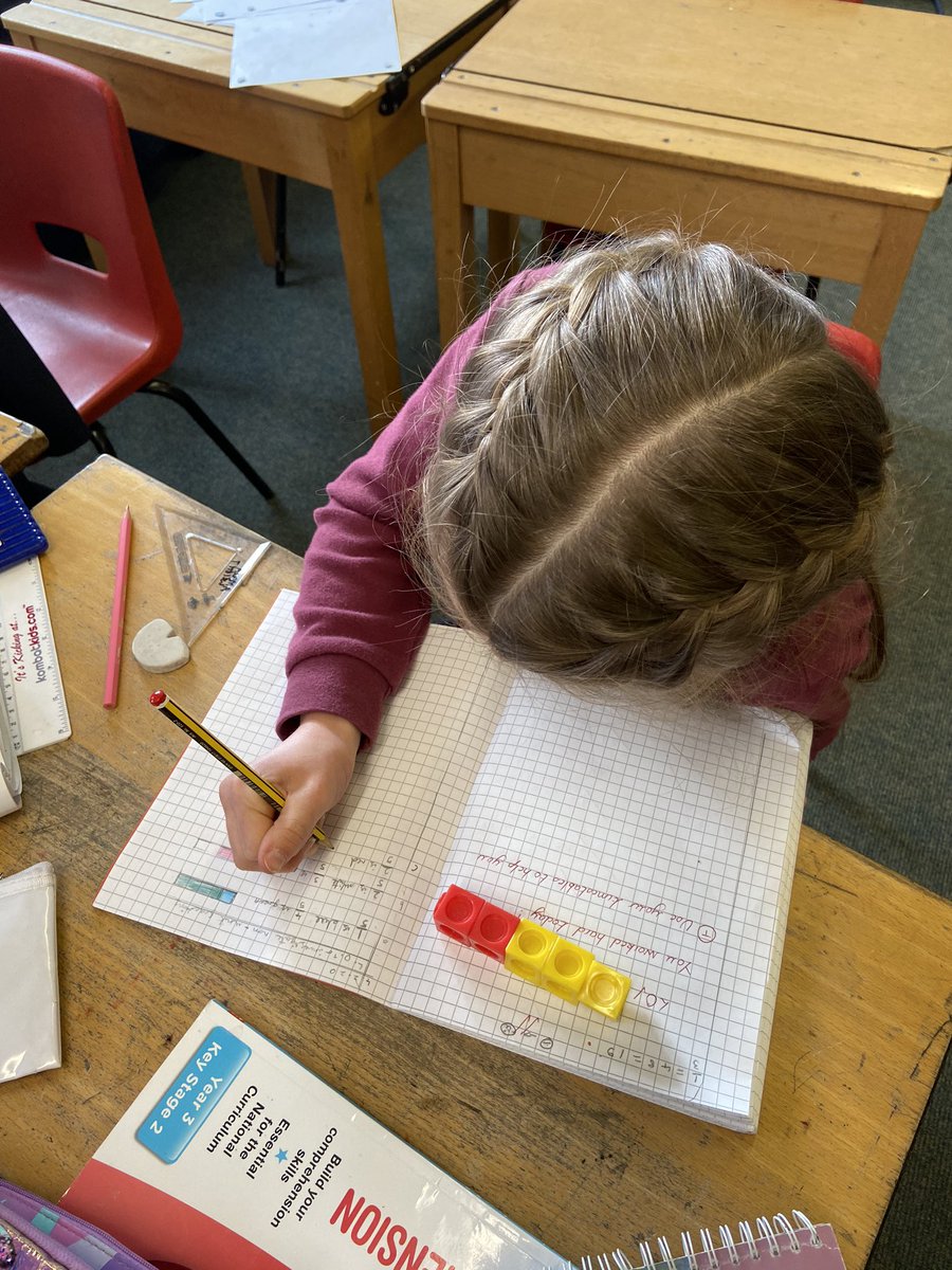 MrsK_Green's tweet photo. Year 3 are looking at fraction snakes 🐍 today in maths @winterfoldhs #WHSMaths https://t.co/z2b7LHzBDZ