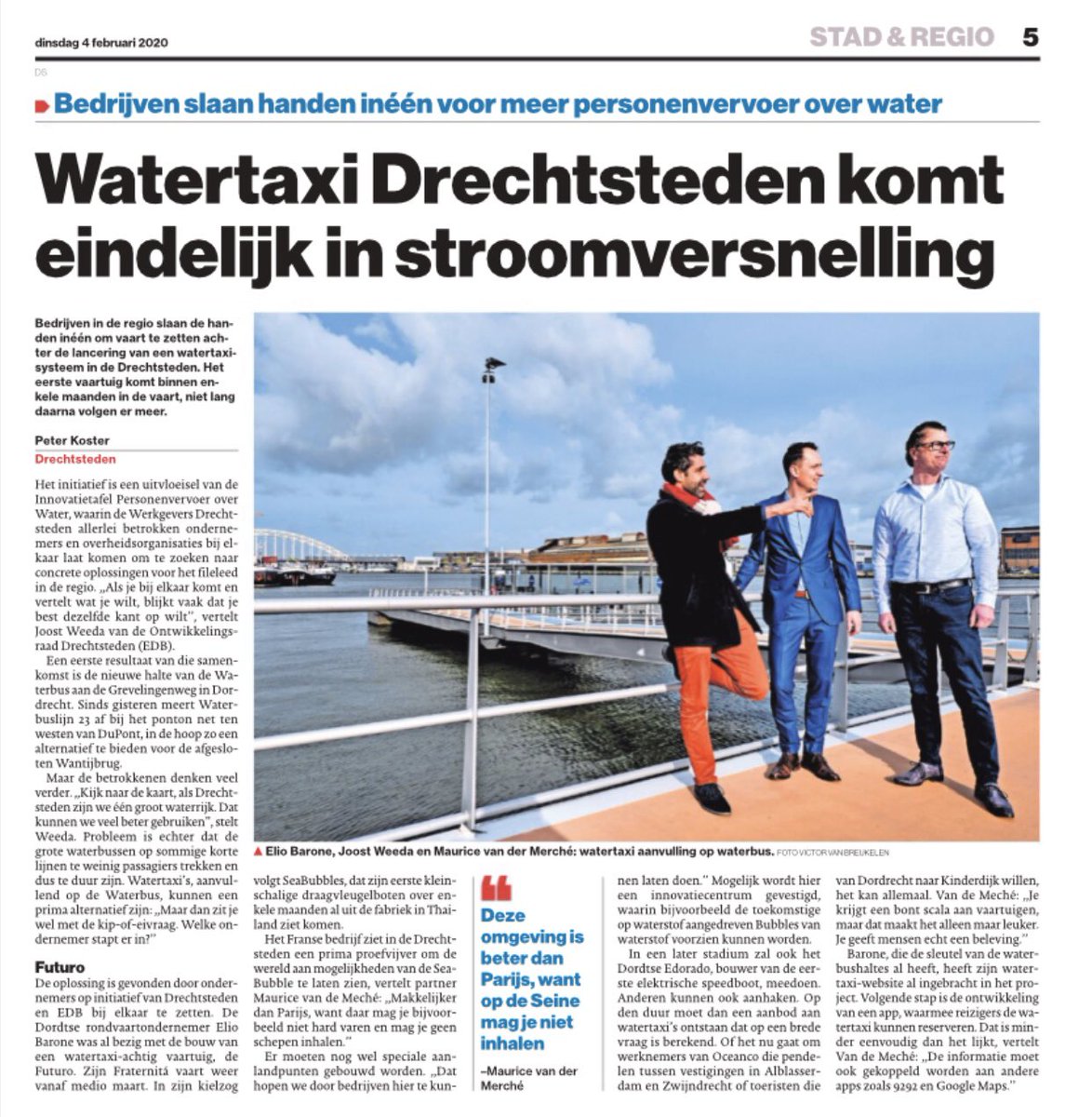 Kracht van een #innovatietafel! Samen met <a href="/SeaBubbles/">SeaBubbles</a> <a href="/waterbus/">Waterbus van Blue Amigo</a> <a href="/DealDrecht/">Deal Drechtsteden</a> <a href="/WerkgeversD/">Werkgevers Drechtsteden</a> @IBarone_ #Oceanco #Edorado voor meer personenvervoer over water. #drechtstedenbereikbaar #werkgeversdrechtsteden