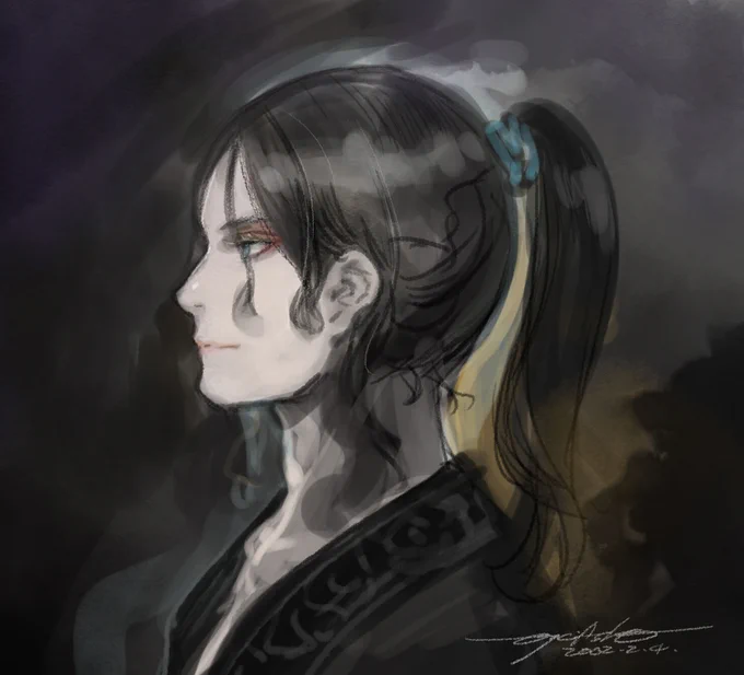 落書き。厚塗りはめちゃくちゃ早く画面が埋まるから楽… 