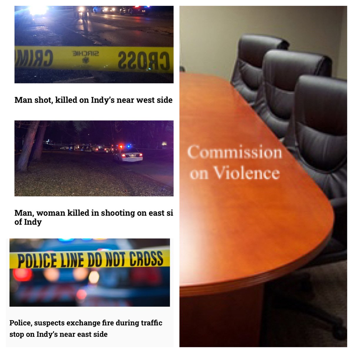 RickFOP86's tweet photo. WEEKEND OF STRIFE: Many headlines over the weekend focused on tragedy after tragedy | Yet Indy FOP offered a Full Page of Solutions to tackle gaps in local criminal justice system and protect lives #SolutionsFocused #MissionForCommission (Read Here):    https://t.co/0WEjFzt5tu https://t.co/rscuEM5yF0