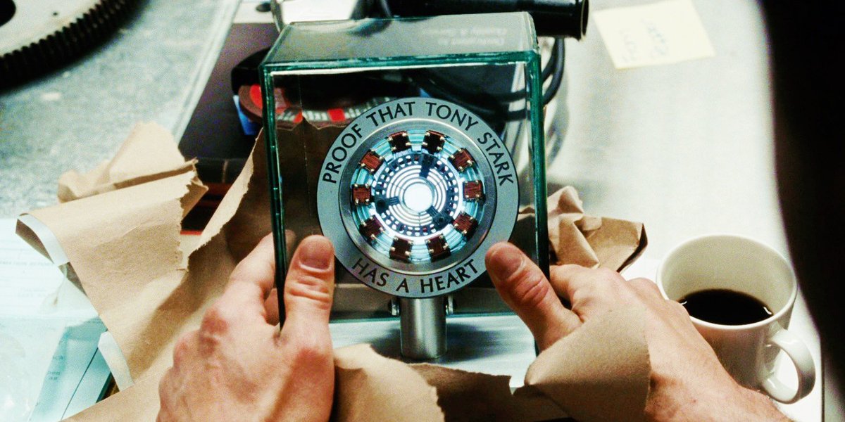 proof that tony stark has a heart, from pepper 