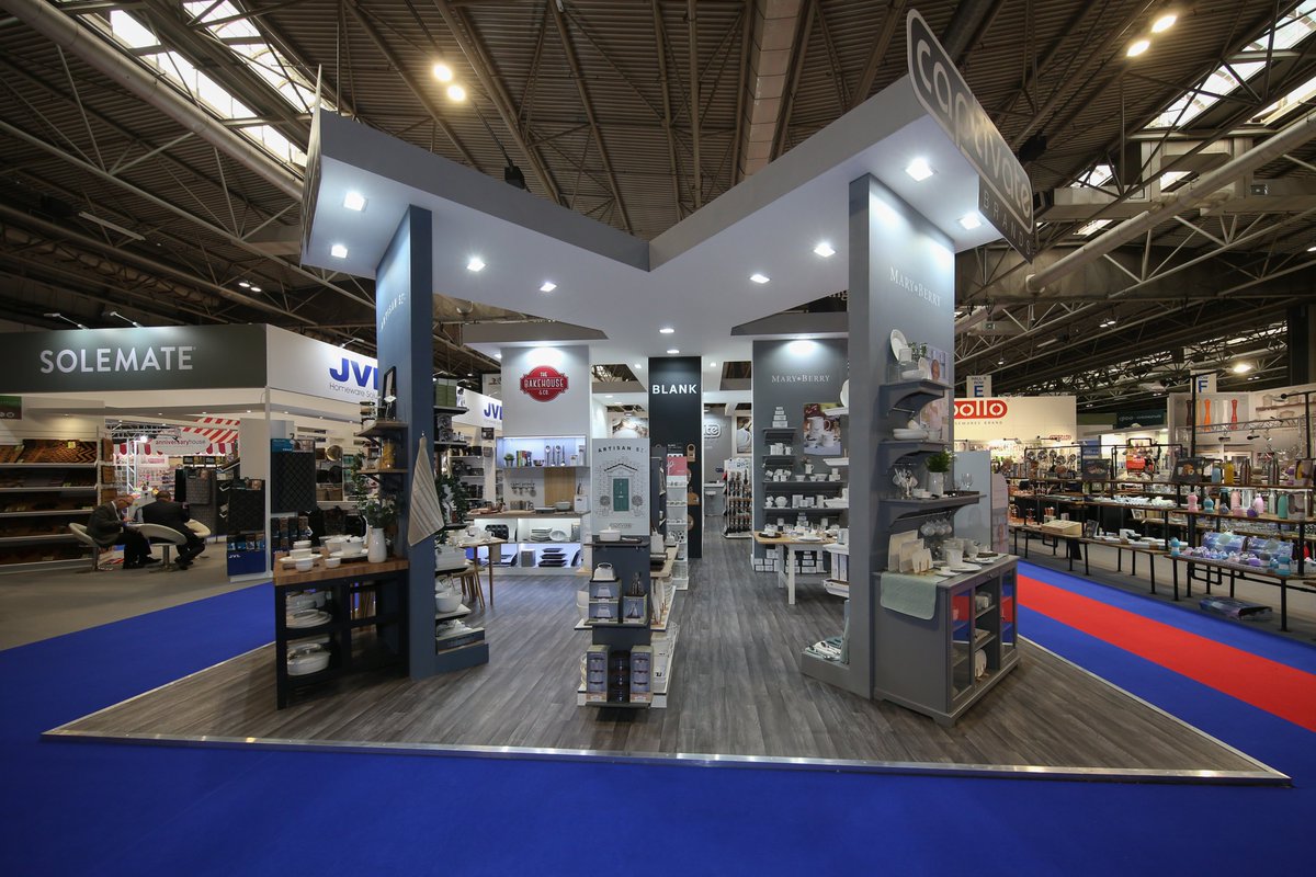 Here is the finished Captivate Brands stand at <a href="/SpringAutFair/">Spring & Autumn Fair</a> 2020.

This is 1 of 3 large stands that we have built at the show this year, with this one in particular covering 112sqm!

Be sure to visit the stand if you are attending! Hall 8, C30 - D31 😄😄