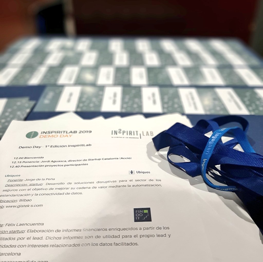 MutuaEnginyers's tweet photo. Ya lo tenemos todo a punto para empezar el #DemoDay de #InspiritLab 🔊 https://t.co/IgyAHpdqbi