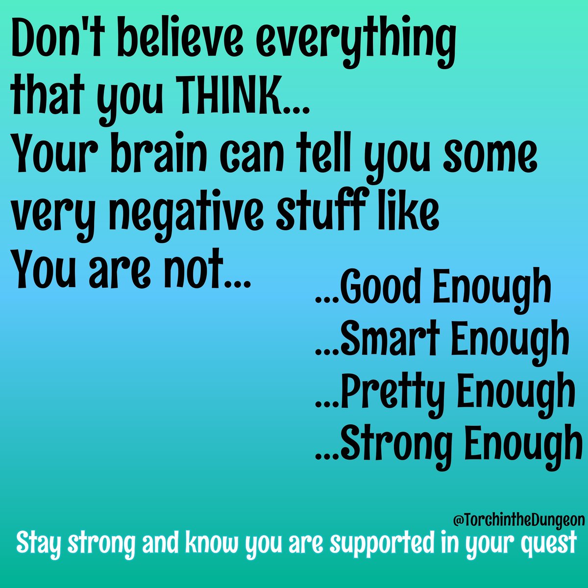 torch_in's tweet image. We can be our own worst enemy. Know you are not alone.

#positivemindset #positive #positivethinking #loveyourself #depressionhelp #anxietywarrior #bpdhelp #mentaltoughness #behindthescars #betteryourself