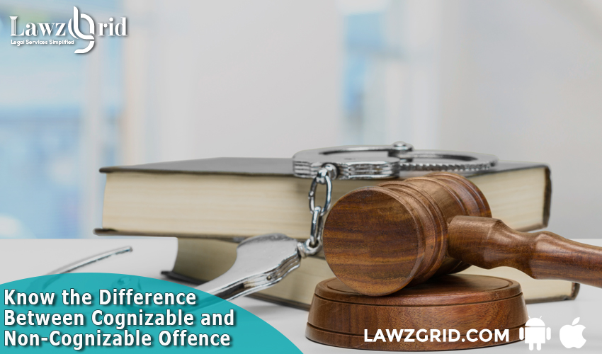 lawzgrid's tweet photo. DIFFERENCE BETWEEN COGNIZABLE AND NON-COGNIZABLE OFFENCE

Cognizable offences are regarded as more serious and heinous offences as compared to non-cognizable offences.

#cognizableoffences #noncognizableoffences #criminallaw #civillaw #lawzgrid  #legaltech
https://t.co/z5QkofMzvU https://t.co/hnKJD32OLN