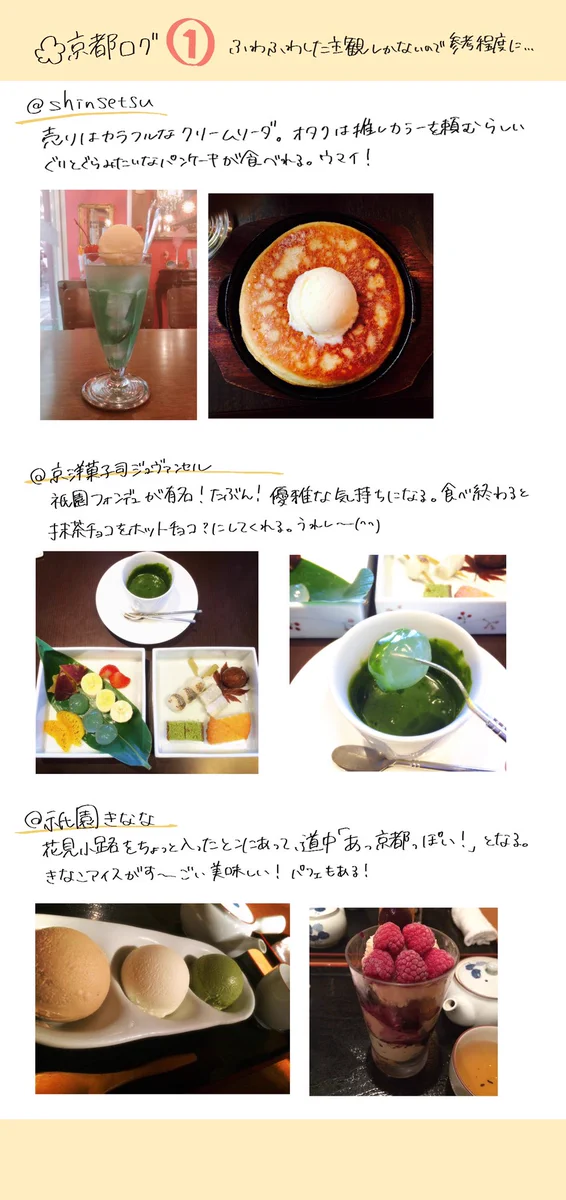 春の旅行は京都に行こう！おすすめカフェやお土産を紹介！