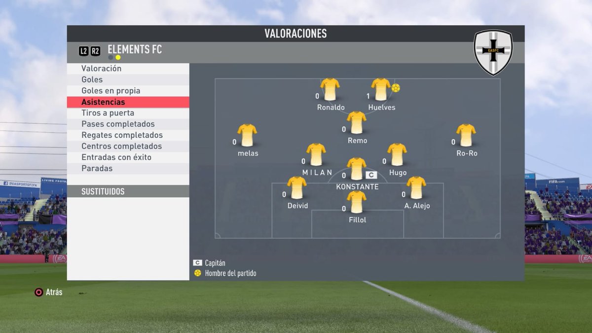 espirituganador's tweet photo. Liga @VFOspain_ps 🏆#REGIONALD
#TEMPORADA7 #VFO

|Jornada 22|

@ProjectDesports 1-2 @eLeMeNtSFC_

Victoria frente a un gran rival!
Seguimos trabajando para mejorar equipazo💪🔝Paso a paso🐾+3🔥

Sponsored by
@SummirGaming &amp; @torrewear

#eLeMeNtSFC 💛
#Fifa20 #PS4
#Roadto1a 🔥 https://t.co/fHQrP6pKyk