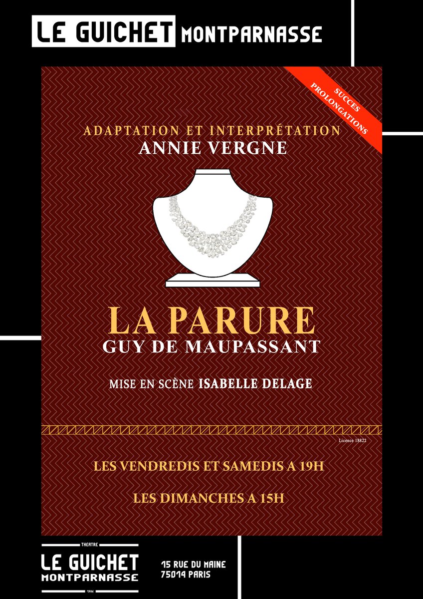 LeGuichetmont's tweet photo. Et voici nos 3 autres spectacles en février @LeGuichetmont ! Au Bonheur des dames, Les Sincères, La Parure. https://t.co/eQHuQzZEG5 #theatre #spectacles #paris14 #montparnasse #Emotions #culture #bijoux #maupassant #Zola #magasin #femmes #marivaux #classique #oeuvres #sinceres https://t.co/ehgAuOZzYg