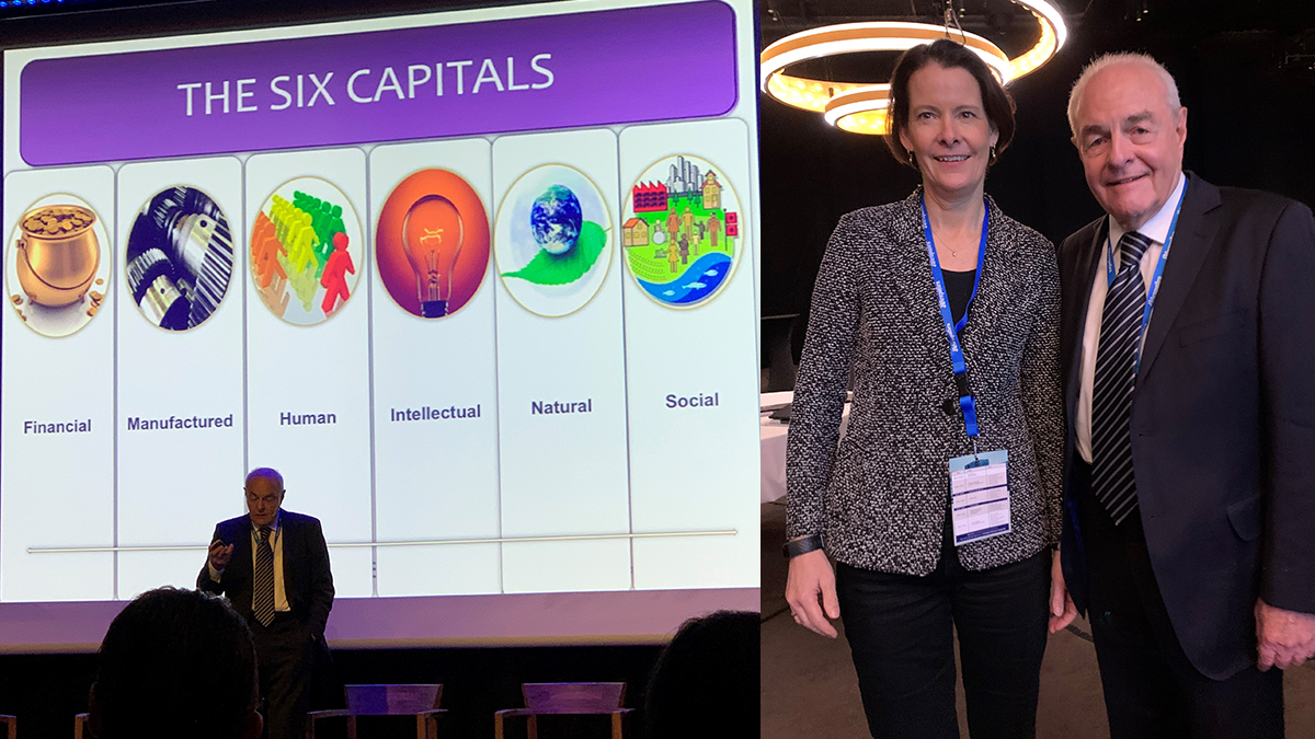 skagenfunds's tweet photo. We need to move away from #financialreporting to #valuereporting, according to Prof Mervyn King. Today he inspired Alexandra Morris and other leaders at #leadingforthefuture #futureboards @Aftenposten @FinancialTimes https://t.co/WM44Y8fBcU