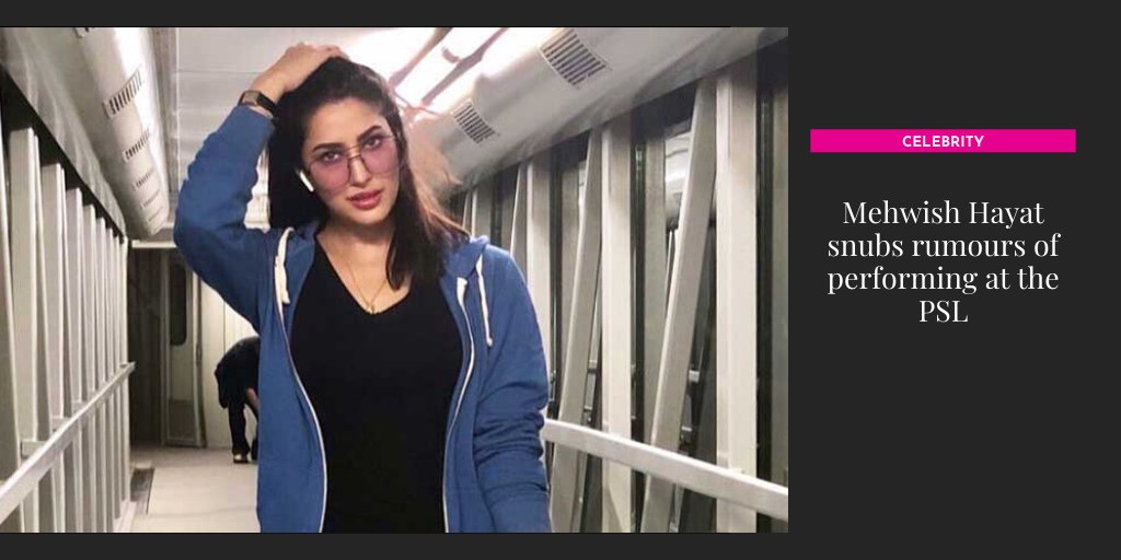 dawn_images's tweet photo. "I will not be singing any songs or performing at the #PSLOpening ceremony this year," said #MehwishHayat. #PSL2020 #PSL
https://t.co/5VA92c8b1A https://t.co/0SDpL8k2R0