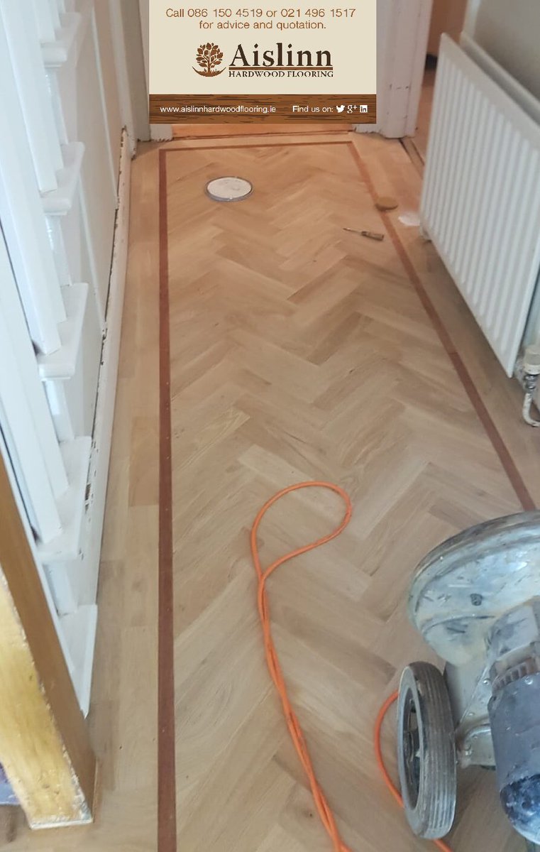 AislinnFlooring's tweet photo. AHF Supplied | Fitted | Finished Our Solid European Oak Parquet floor with a Merbau boarder - Customers chose extra white Diamond Oil Active from WOCA Denmark to finish #woodflooring #Cork #Ireland #interiordesign #WOCADenmark #AislinnHardwoodFlooring #Merbau #oak #extrawhite https://t.co/QmOVLjEm3Q
