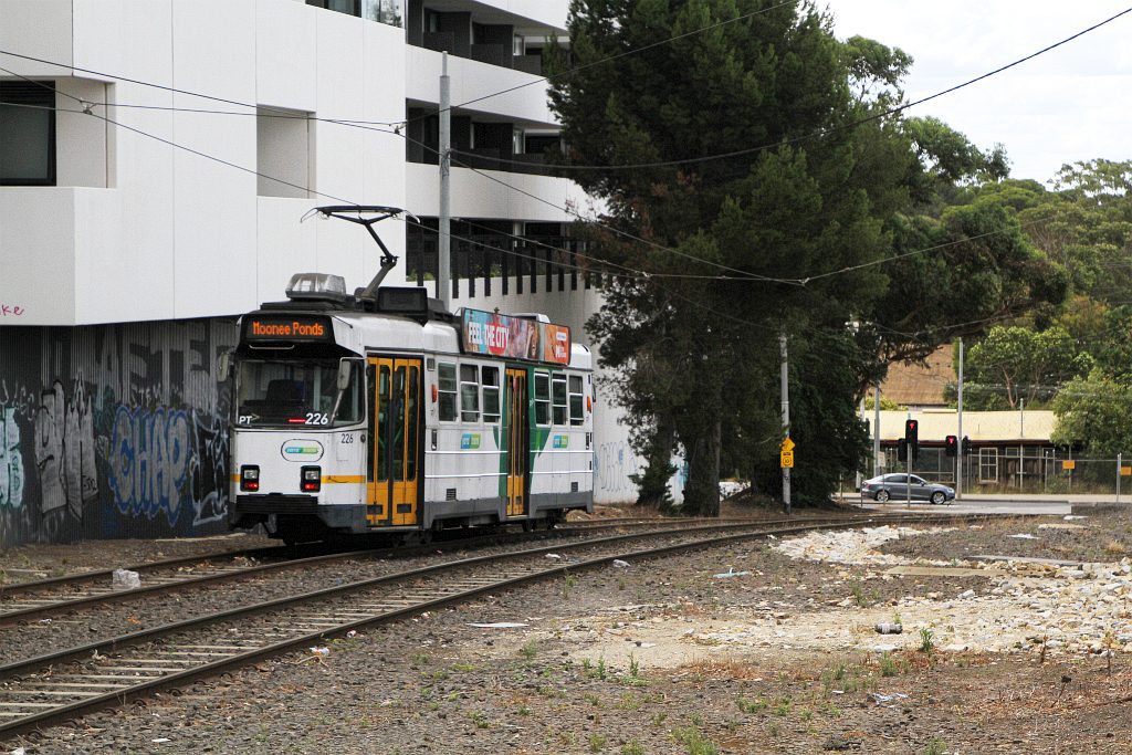 aussiewongm's tweet photo. Apartments everywhere at Highpoint, yet route 82 stuck in the 1950s with a single high floor tram trundling past every 20 minutes. https://t.co/871AkSUf3k