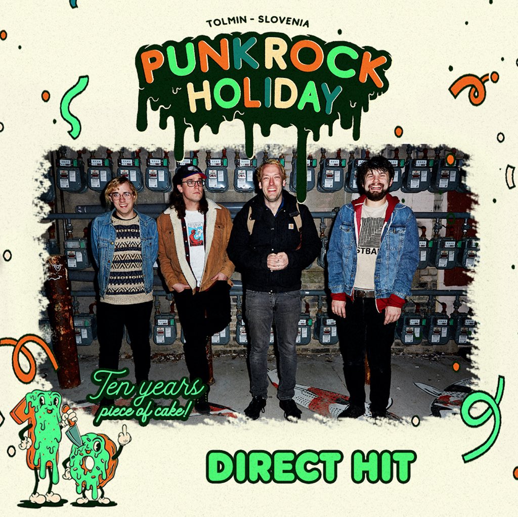PUNK ROCK HOLIDAY (@punkrockholiday) on Twitter photo Confirmed a long time ago, then shortened their tour and cancelled, but now it's confirmed again and official! <a href="/DirectHit_sucks/">DIRECT HIT!</a> headlines the impressive Beach Stage on Punk Rock Holiday X (2.0) 🤩 #punkrockholiday Confirmed a long time ago, then shortened their tour and cancelled, but now it's confirmed again and official! <a href="/DirectHit_sucks/">DIRECT HIT!</a> headlines the impressive Beach Stage on Punk Rock Holiday X (2.0) 🤩 #punkrockholiday