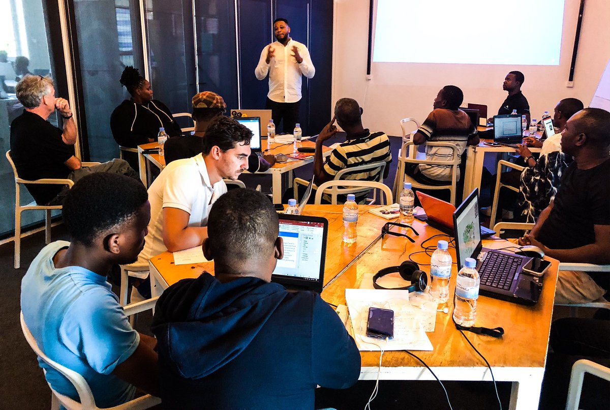 africanDRONEORG's tweet photo. Sitting in on the pitch training workshops this morning for the #AfricanDroneBusinessChallenge. 

Incredible startups, can’t wait to see them pitch live for a chance at £40k on Thursday. 

@WorldBank #ADF2020 #ADFYouthScholars https://t.co/PFQD1aZRow