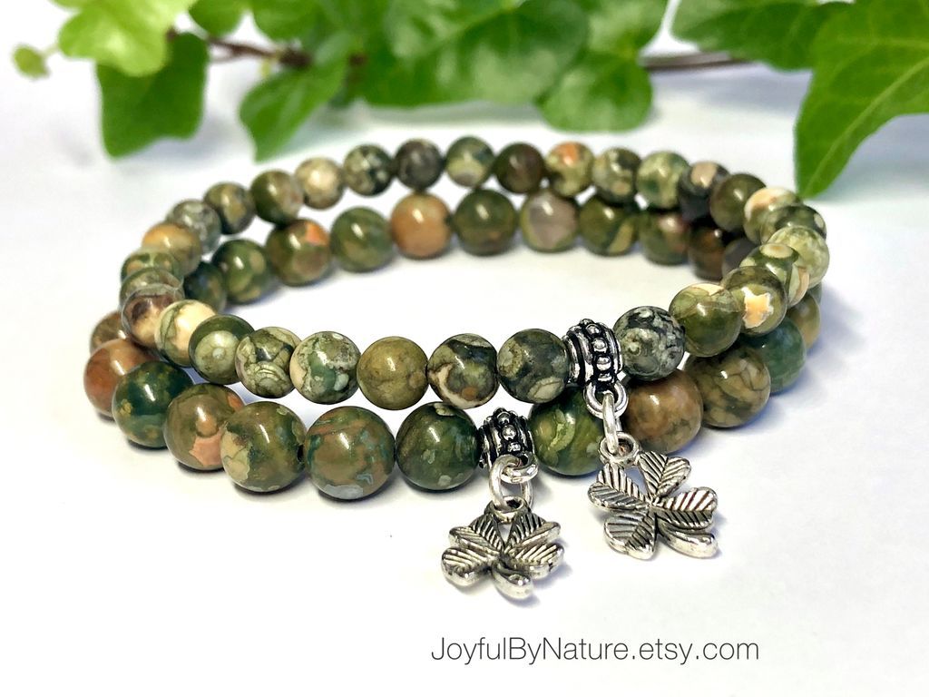 Irish shamrock bracelet