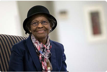 GREAT WOMAN OF MATHEMATICS: DR. GLADYS MAE WEST, born 1930. Pioneer responsible for the mathematics behind GPS. Growing up in rural Virginia, she saw how hard the lives of her parents, a tobacco farm and railroad worker, respectively, were and determined to find a way 1/8  #GWOM