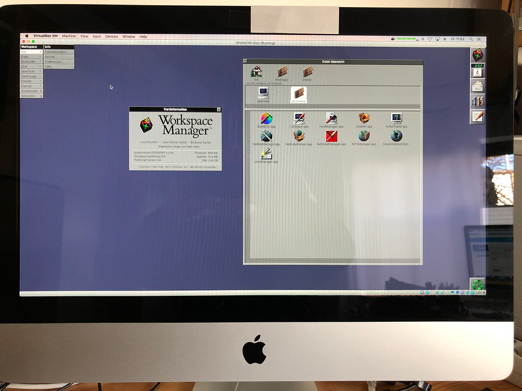 ranzen01's tweet image. Die Retrocomputing Welle hat mich jetzt auch erreicht ;-) #OPENSTEP #NeXT #Steve_Jobs