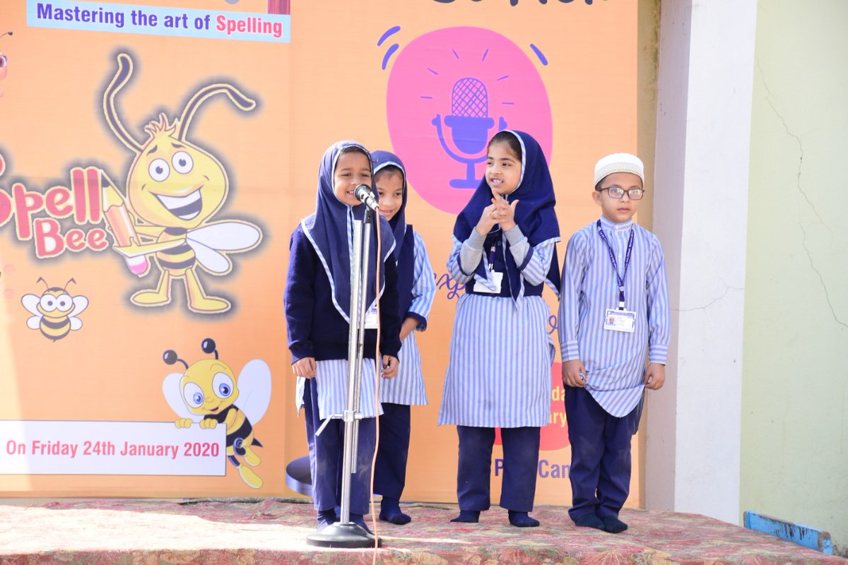 panjataniyah's tweet photo. SPELL BEE
(Mastering the Art of Spelling)
competition was held at #PHSSchool #Barwani
Students from grade 1st to 11th participated in the event.
First time ever - one of its kind event was held at #PanajataniyahSchool
#AttalimSchools @AttalimSchools
#PHS #SpellBee #education https://t.co/aJODuFtvoI