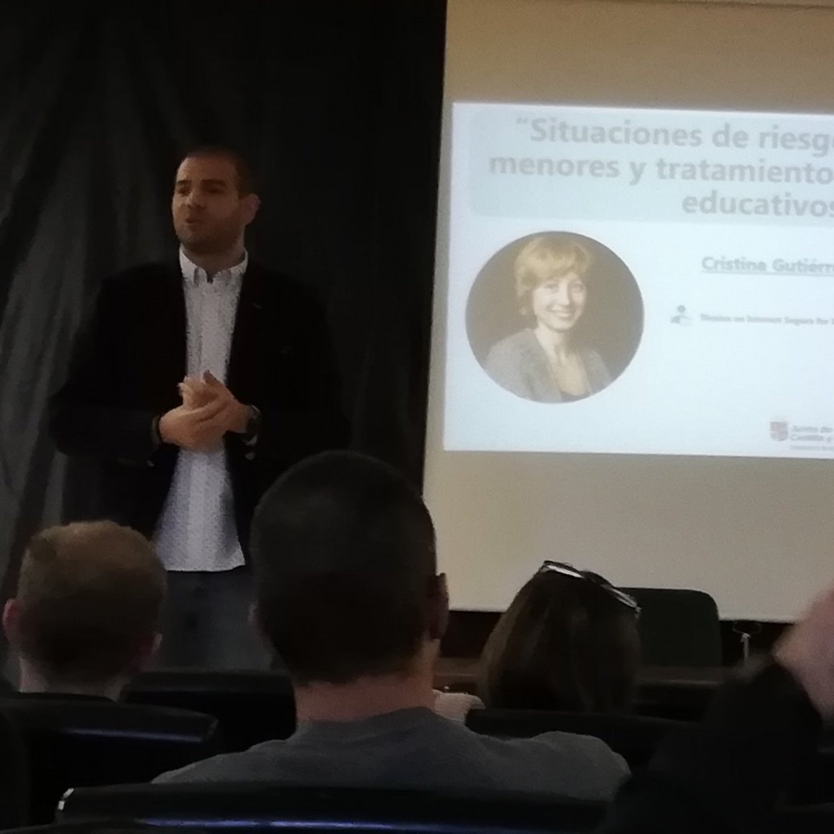 craretama's tweet photo. Jornada de Seguridad y Confianza  Digital en Segovia. Gracias por darnos esta oportunidad para seguir aprendiendo! #secontic @CFIE_Segovia #psycd @educacyl @escuellar_es https://t.co/jawSKWinrC