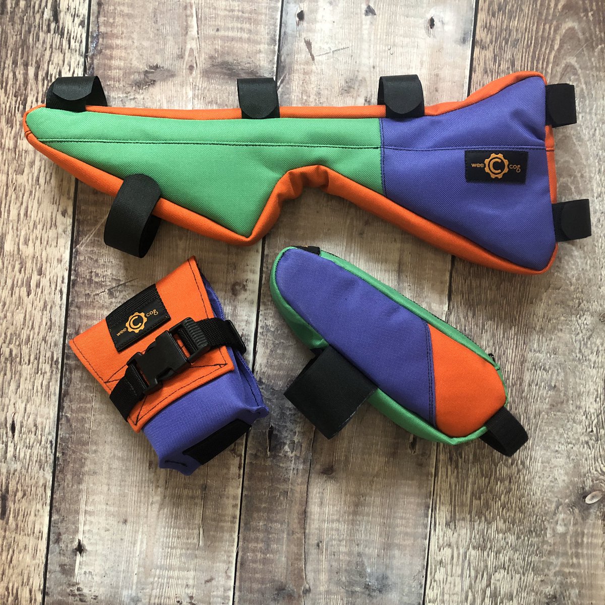 weecog's tweet image. Any shape, any colour combination, any size... made to order frame bags handmade in Scotland 🏴󠁧󠁢󠁳󠁣󠁴󠁿... weecog.co.uk #STpremier #mtb #mountainbiking #cycling