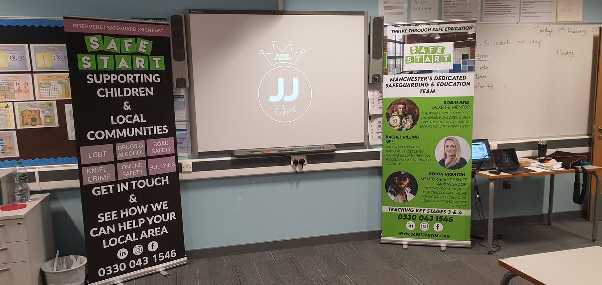 Today's day is off to a flying start here at elmbridge college Manchester, lifes changed and the JJ effect doing his job as always ❤