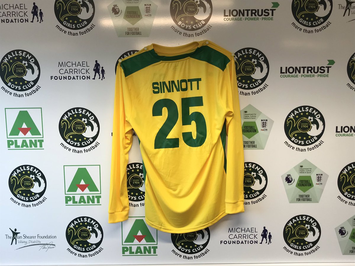 WallsendBoysFC's tweet photo. In memory of Jordan Sinnott we are proud to donate a Wallsend Boys Club shirt to @JordanShirts #shirtsforJordan https://t.co/pN0BS0IPKw