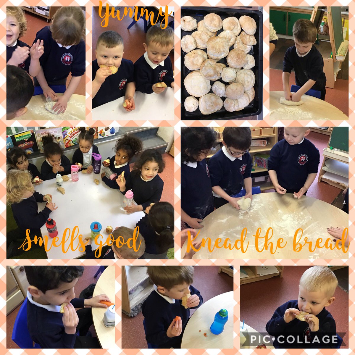 bartoneyfs's tweet photo. Yesterday the children helped to knead the bread and cook the bread. EYFS were very lucky and got to enjoy all the hard work from yesterday. Yummy yummy bread in our tummy. #littlebakers #MasterChef #MakeItTasteIt https://t.co/OQAXF0Mocf