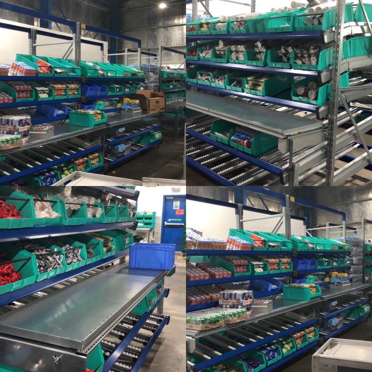 bito_storage's tweet image. Recently finished Carton Live project for a client that prepares catering carts for airlines in Sharjah, UAE #cartonlive #flowracking #BITO #UAE #shelvingsolution
