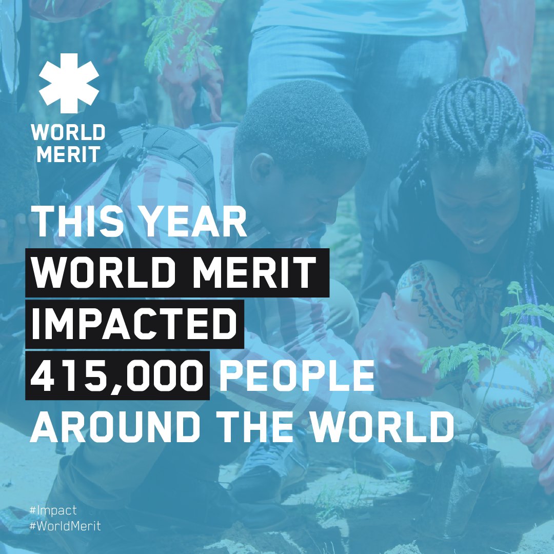World Merit Community is amazing!!🦸‍♀️🦸‍♂️

Throughout 2019 your registered activities have impacted 4️⃣1️⃣5️⃣,0️⃣0️⃣0️⃣ people!🗺️

Every action matters, progress is motivation and together we will achieve a World of Merit!

One World. One Community. One Family.💙

#WorldMerit #PeaceDay