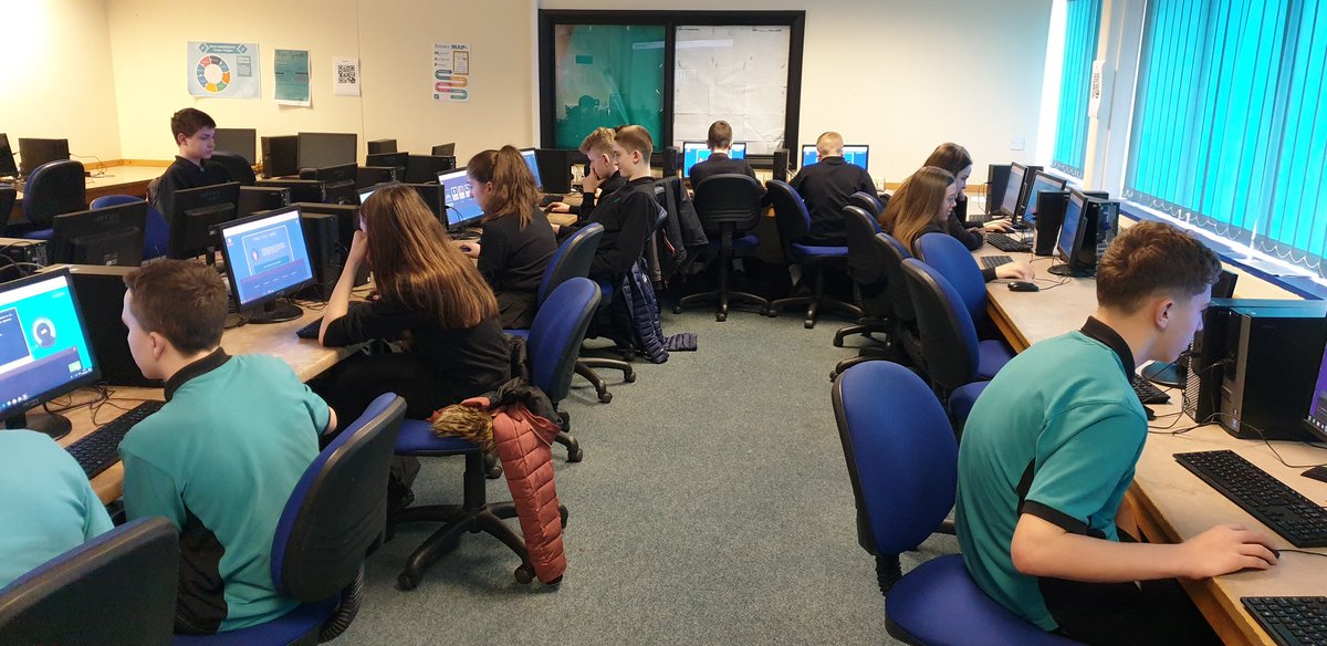 Tech_BroEdern's tweet photo. Blwyddyn 9 @BroEdern yn dechrau'r gystadleuaeth #hermatrix2020 bore 'ma @TarianROCU // Year 9 starting the #matrixchallenge2020 this morning #dewisiadauseiber #cyberprotect
@CyberWales https://t.co/OsAowygJZK