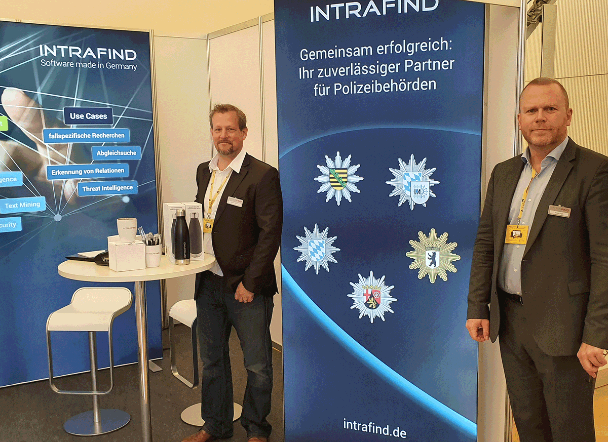 Schöne Grüße aus Berlin vom Europäischen Polizeikongress! Auf dieser Plattform für politische &amp; polizeiliche Entscheidungsträger ist IntraFind mit einem Stand vertreten. Wir freuen uns auf eine anregende Fachforum-Diskussion &amp; gute Gespräche am Stand. #epk20 #InsightEngine