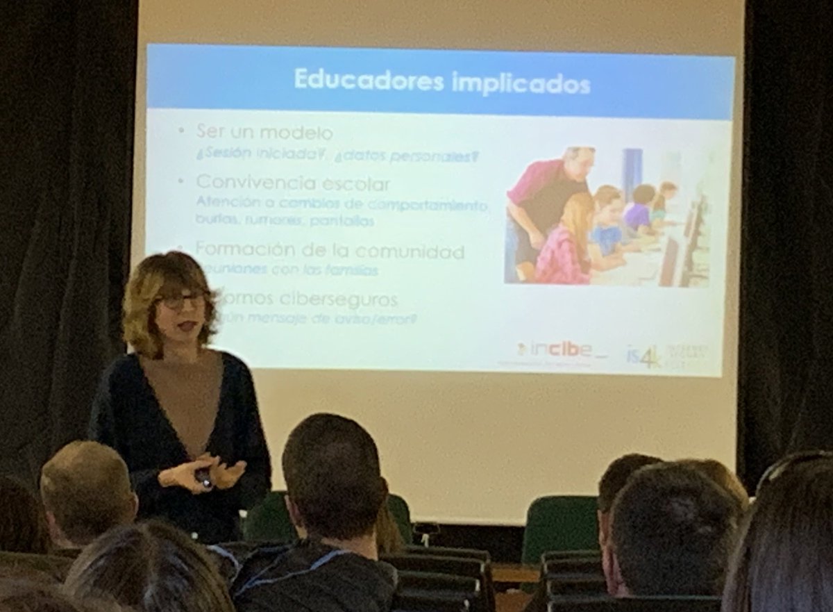 ceipsangil's tweet photo. “Jornada Provincial de Seguridad y Confianza Digital” Necesitamos educadores implicados con conciencia de que somos el modelo en el que se reflejan nuestros alumnos #secontic @CFIE_Segovia #psycd @educacyl @INCIBE @oscarherreroedu https://t.co/szlEbLvlwt