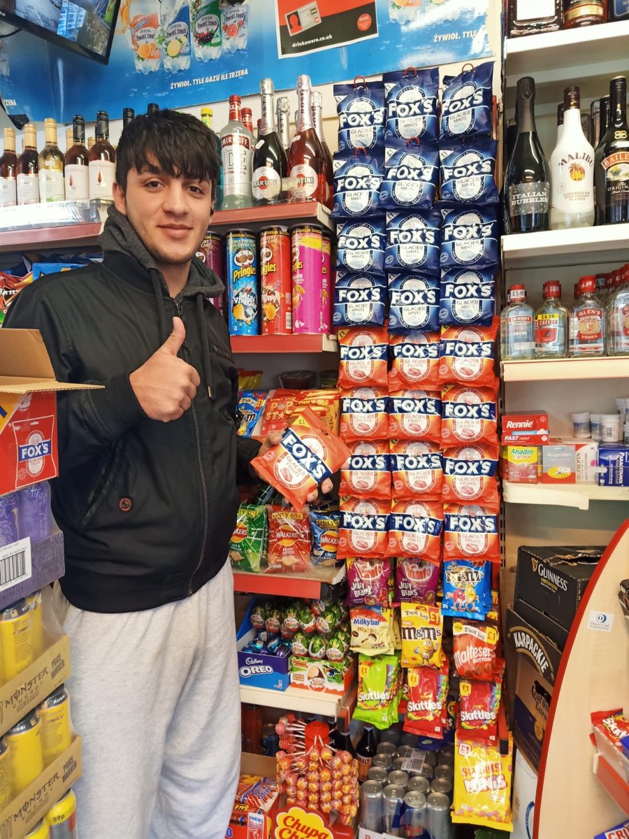 SalesStrictly's tweet photo. Some of our “mint” displays ...

#merchandising #VanSales #FieldMarketing #TangerineUK #FoxsMints https://t.co/32kPr17u5m