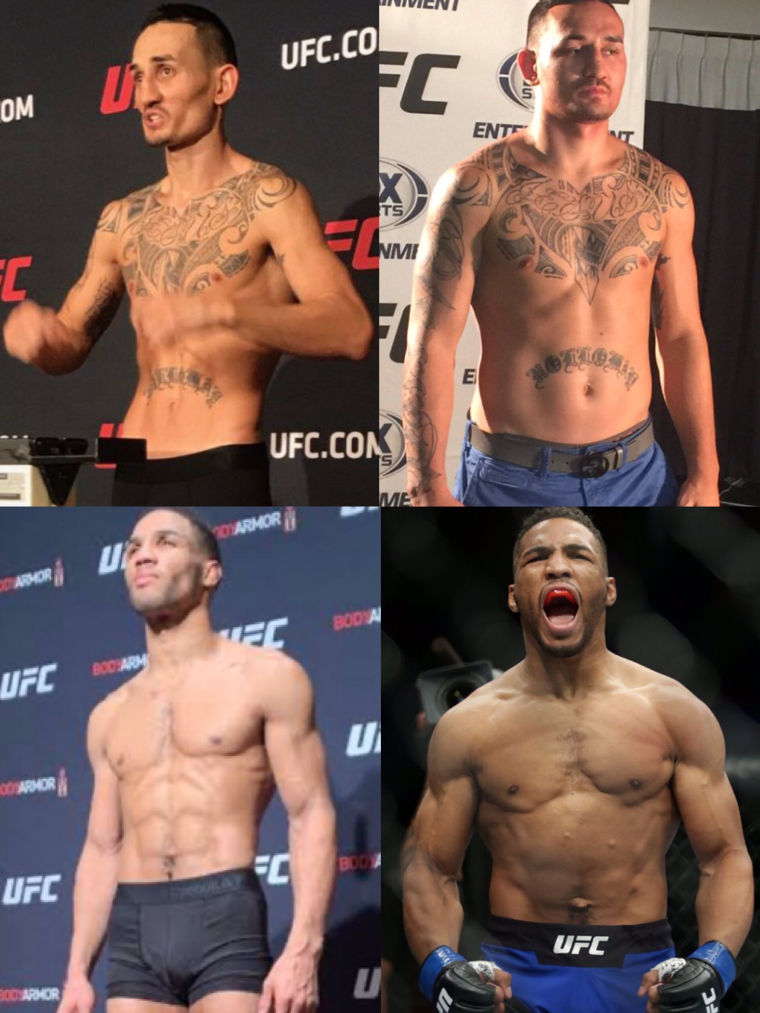 Shxgx Mma 格闘家の減量末期の身体と通常時の身体 Part 1 Ufc Maxholloway Kevinlee 格闘技 マックスホロウェイ ケビンリー