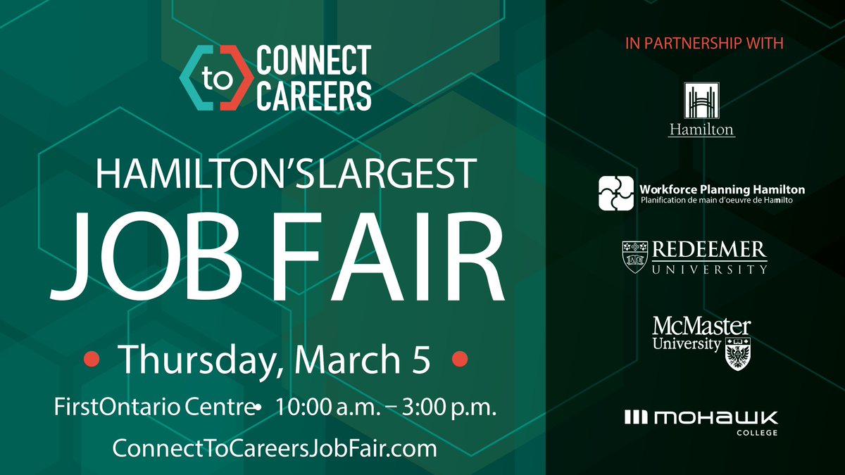 Connect to Careers Job Fair poster