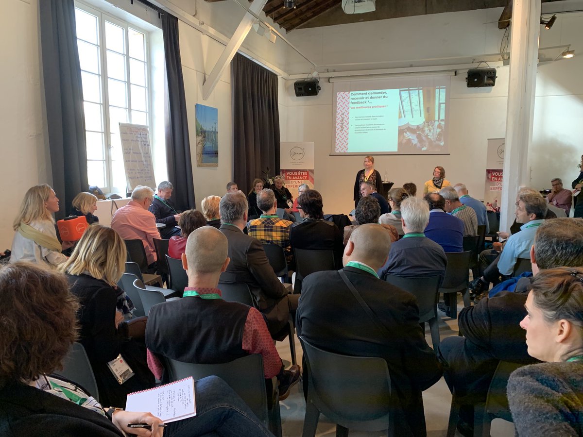 [Événement] Séminaire intervenants 2020 !
« Comment demander, recevoir et donner du feed-back, quelles sont vos meilleures pratiques ? » 
 Voici le thème de ce deuxième atelier, animé par ⁦<a href="/ElodieNedelec/">Elodie NEDELEC</a>⁩ et Estelle !