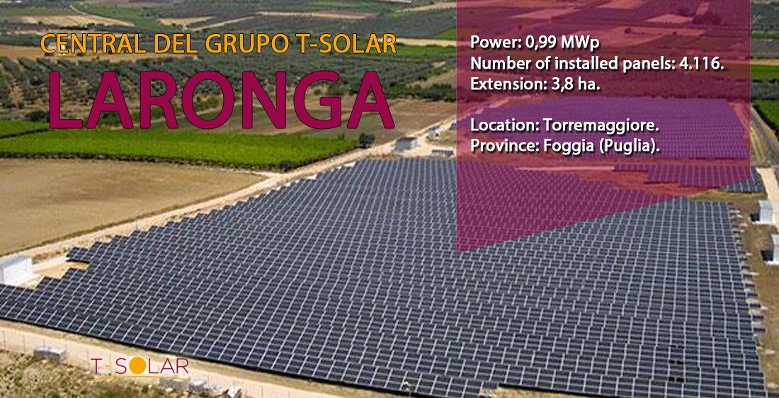 TSolarGroup's tweet photo. A continuación os mostramos una foto de una #CentralTSolar de #Laronga en #Torremaggiore #Foggia #Puglia #SolarEnergy Más información en https://t.co/jmfZWKpQjn - Image of a #SolarPowerPlant of the Grupo T-Solar. More information on the webpage #SolarEnergy #RenewableEnergy https://t.co/V5numML1ac