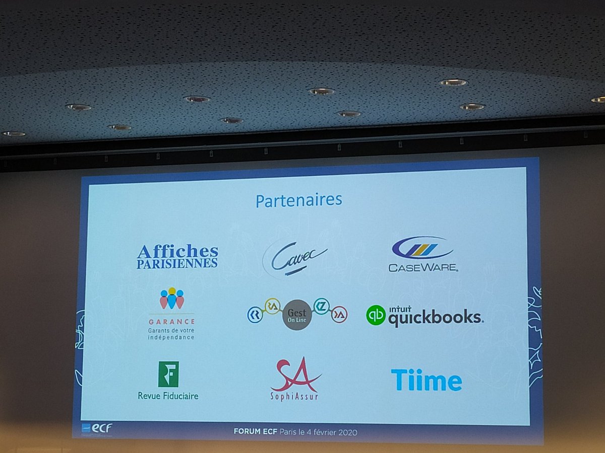 Merci à nos 9 partenaires d’être présents au #ForumECF2020
 @Annonce_Legales <a href="/CasewareFrance/">Caseware France</a> <a href="/LACAVEC/">CAVEC</a> <a href="/gestonline/">GEST ON LINE</a> <a href="/sophiassur/">SophiAssur</a> <a href="/QuickBooksFR/">QuickBooks France</a> <a href="/Tiime/">Tiime</a> <a href="/QuickBooksFR/">QuickBooks France</a>  <a href="/groupeRF/">Groupe Revue Fiduciaire</a> <a href="/GaranceMutuelle/">GARANCE</a>