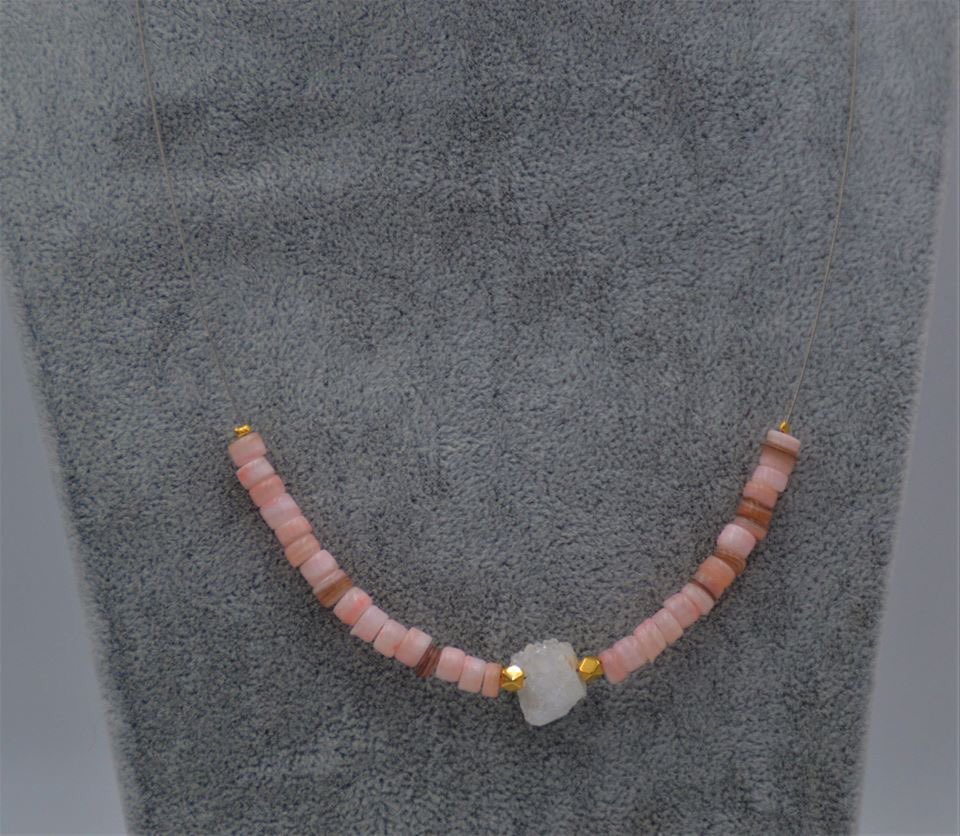 TantalisingB's tweet photo. Exciting new range of shell and crystals :-) 
Pink shell with quartz pendant £9.99. As this is a natural product, each stone will very slightly. I will contact you with a picture of the crystal before sending #tantalisingbeads https://t.co/aOupGEhFHm