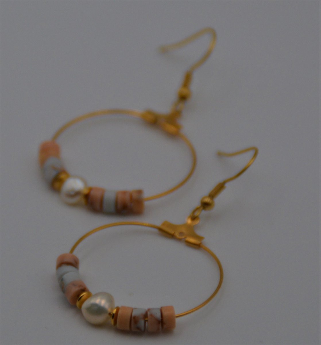 TantalisingB's tweet photo. Exciting new range of stone and pearl :-) 
Pink stone with fresh water pearl earings £5.99 #tantalisingbeads https://t.co/bwioUz5JE5