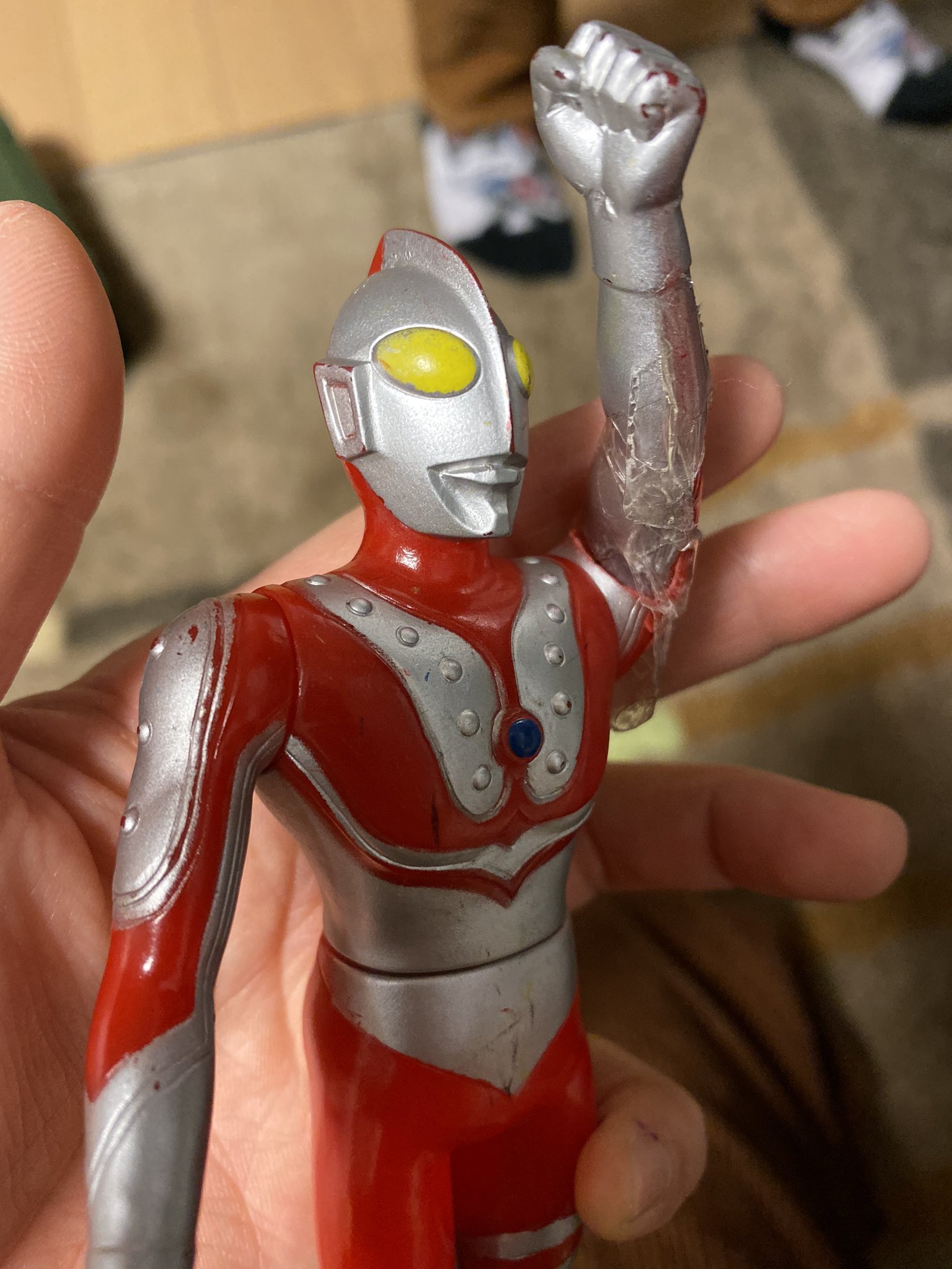 えっこ ウルトラマンキングが集まってくれと言い ウルトラ戦士達が集合 敵が現れたらしい 左腕を怪我した戦士も 5歳児とのウルトラマンごっこ ウルトラ戦士 ウルトラマン大好き T Co I6vo3vpvji Twitter